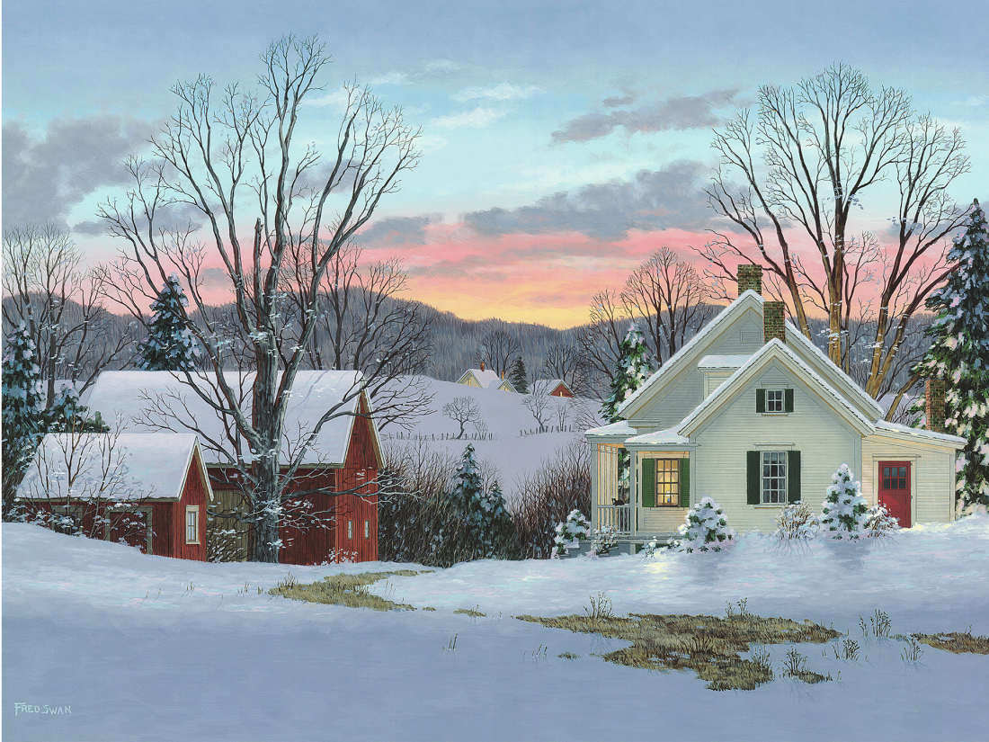 That Special Place - American Realist Painting by Fred Swan